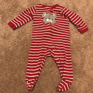 Carters dog feet pajama. 3-6 month.